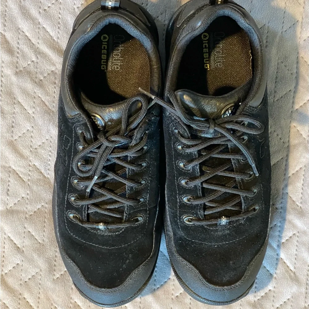 Icebug shoes‎ men’s size 10 pre-owned condition black